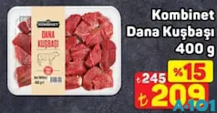 KOMBİNET DANA KUŞBAŞI 400 G KOMBİNET DANA KUŞBAŞI 400 G
